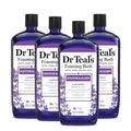 Foaming Bath with Epsom Salt & Lavender - Pack of 4 - Relaxing & Moisturizing