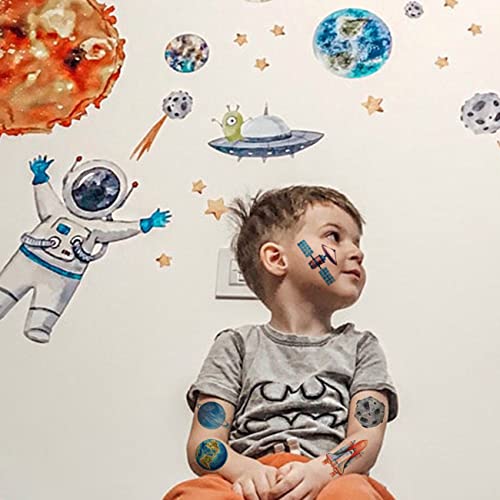 Multicolor Tween Tattoo Mega Value Pack Favors - 12.125" x 8" (120 Pc) - Exciting & Unique Variety Designs - Vibrant Temporary Tattoos for Kids & Teens