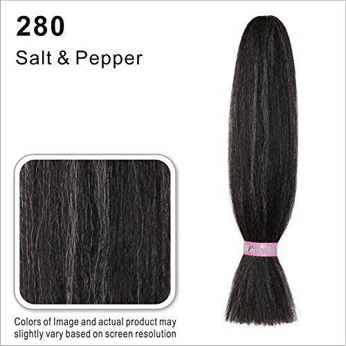 Human Hair Afro Curl Kinky Bulk Extension 16 Inch - 280g, 5.8 Ounce - Natural Variation 280 / 5.8 Ounce