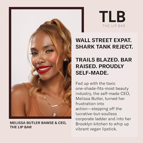 The Lip Bar - Lip Liner, Straight Living (Deep Brown) - High Pigment & Super Creamy - Smudge Proof & Water Resistant - Jojoba Oil, Aloe Vera, Coconut Oil, & Vitamin E - Vegan & Cruelty Free - .042 oz