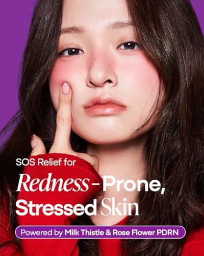 Milk Thistle Repair SOS Ampoule Face Pads - Calming & Hydrating, 40 Count