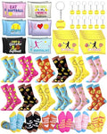 Softball Gift Set with Socks, Bags, Keychains & Greeting Cards — 48 Pieces for Team Celebrations