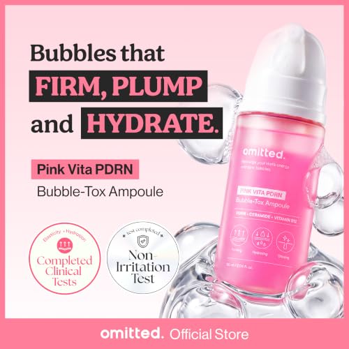 Pink Vitamin PDRN Bubble Serum for Skin Barrier & Hydration - Firmness