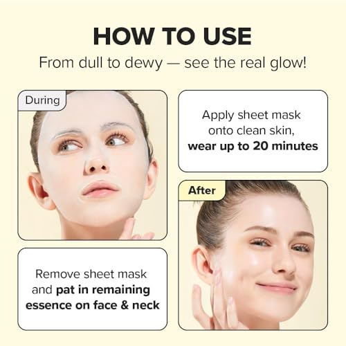 Let's Do This Sheet Mask Set - 14 Collagen & Hydrating Facial Masks, Variation of THIS listing