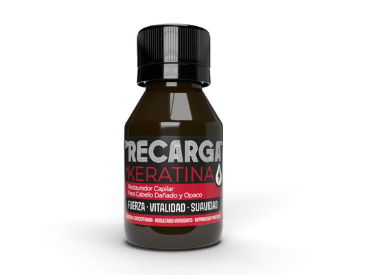 Recarga de Keratina - Reparación Profunda y Suavidad al Instante | Tratamiento Capilar Concentrado para Cabello Dañado, Seco u Opaco | By Boé Cosmetics