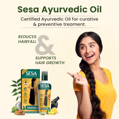 Ayurvedic Hair Care Kit for Hair Fall Control & Growth - 200ml Oil & Shampoo Set