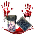 Scab Blood, Clotted Blood with 1 Sponge Makeup Kit for Halloween, Carnival, Parties, Cosplay, Vampire, Zombie