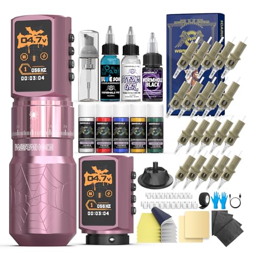 Wireless Tattoo Battery Pack 2x 2300mAh for Tattoo Machines