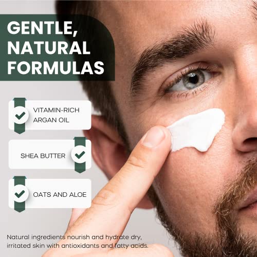 Men's 2-in-1 Aftershave Balm & Face Moisturizer - Post Shave Care, 1oz - Variation of After Shave