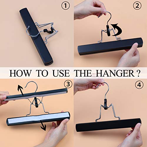 23.6 Inch Hair Extension Storage Bag with Hanger - Waterproof Dustproof Portable Organizer - Black