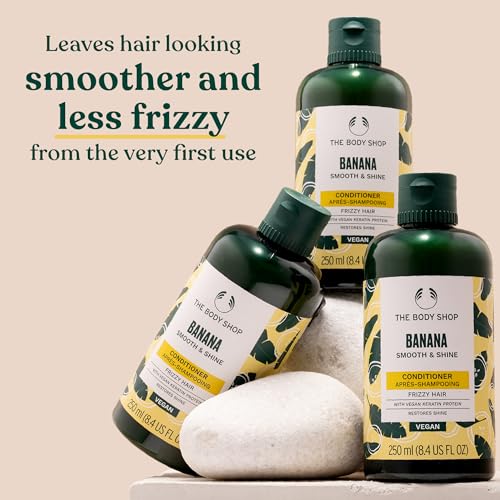 The Body Shop Banana Conditioner for Dry & Frizzy Hair 8.4 fl oz