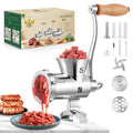 Manual Meat Grinder Stainless Steel with Sausage Tubes - NO.5 Variation