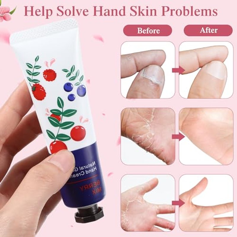 120 Pack Hand Cream Gifts Set for Women Mothers Day Gifts for Mom Mini Lotion Bulk for Dry Cracked Hands, Mini Hand Lotion for Nurse Gifts,bridesmaid Gifts,teacher Appreciation Gifts,10 Styles