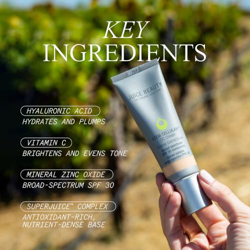 Juice Beauty Stem Cellular CC Cream SPF 30 Warm Glow - Natural Hydrating Skin Cover