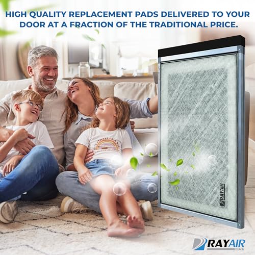 20x25 Air Filter Pads for Dynamic Air Cleaners - Fiberglass with Carbon Center