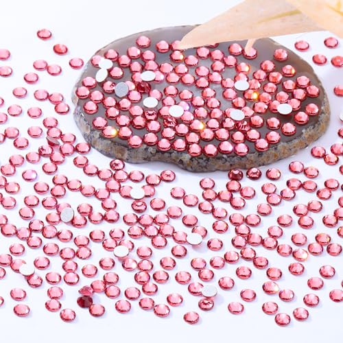 Rose SS20 Flatback Rhinestones 4.6-4.8mm - 2880PCS, Variation: 13-Rose
