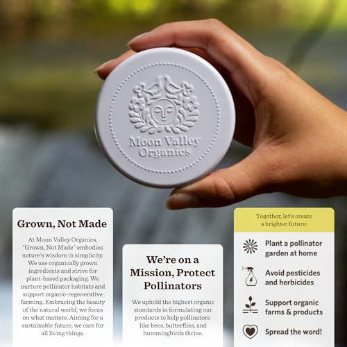 Moon Valley Organics Lotion Bars, Heal and Restore Chapped Skin, Lemon and Bergamot