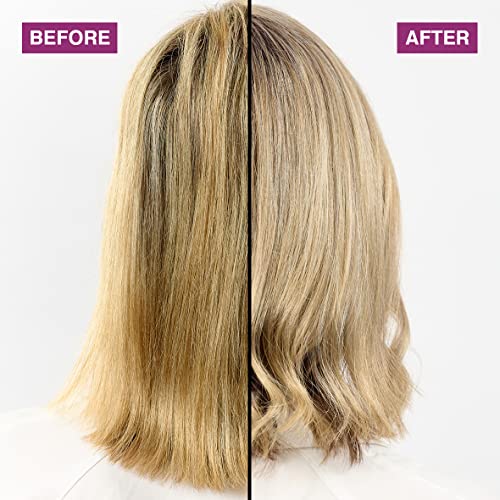 Schwarzkopf Professional Goodbye Yellow Purple Shampoo – Neutralizing Brightening Wash for Blonde & Gray Hair, 10.1 Fl Oz