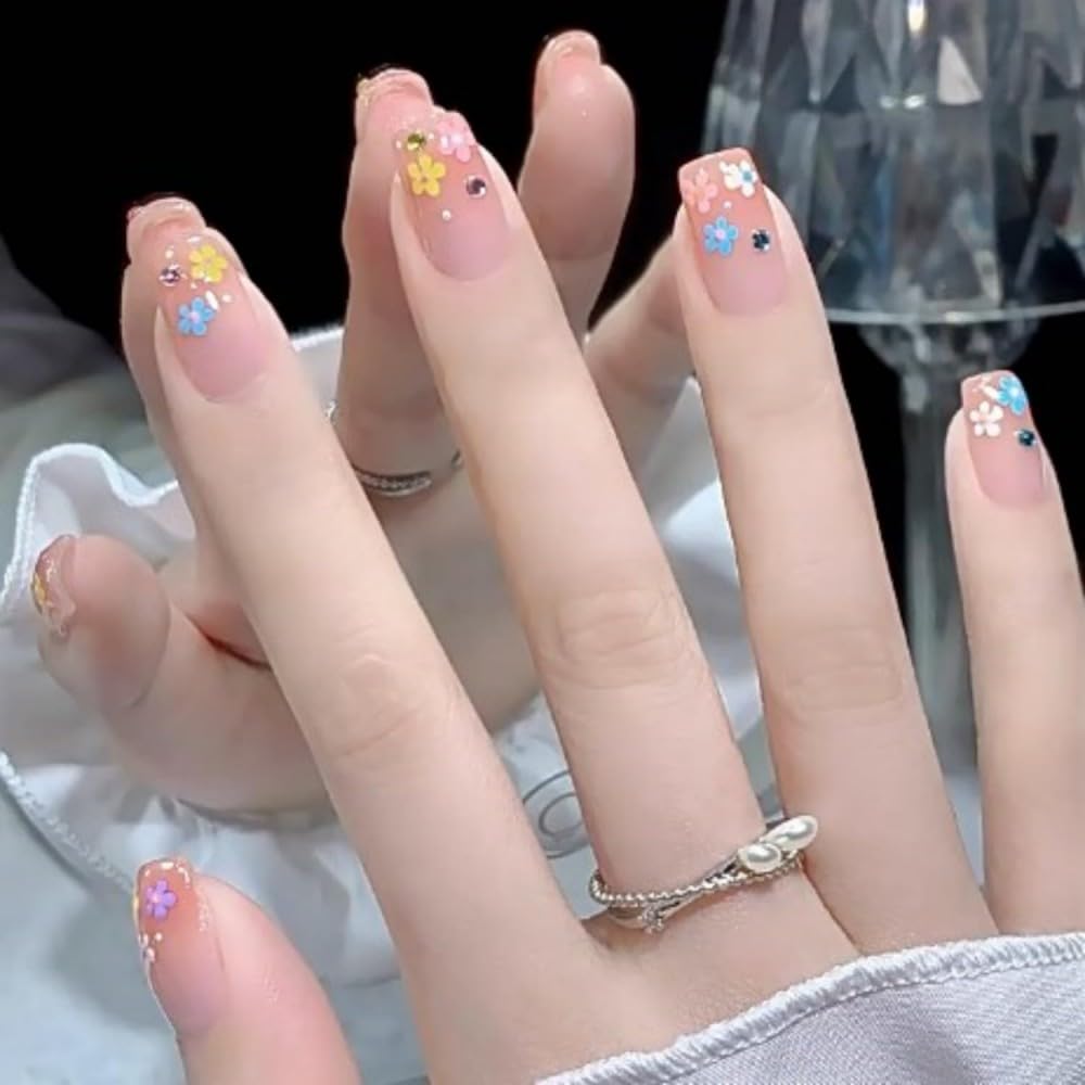 Creamy Colorful Nail Polish Set, olid Cream Gel Polish Palette, for Women&Girls&Friend DIY Home，Nine-Square Grid Solid Gel Glue Nail Polish (I)