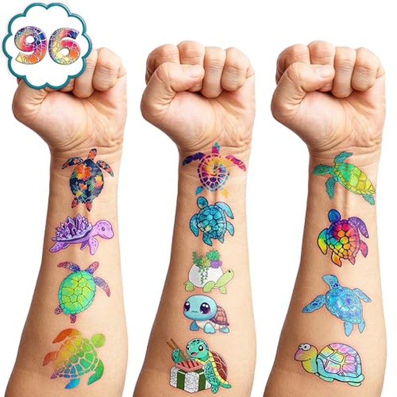 12 Sheets Jungle Animal Temporary Tattoos Stickers, Cheetah Birthday Party Supplies Jungle Theme Party Favors Gifts Safari Birthday Decorations Fake Tattoos Stickers Jungle Themed Goody Bag Stuffers