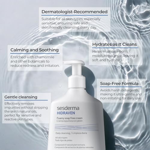 Gentle Foaming Face & Body Wash - Hydrating Soap-Free Cream 10.14 fl oz
