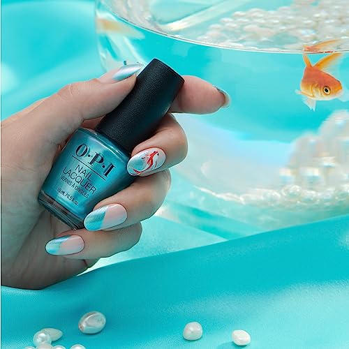 OPI Pisces the Future Sheer Blue Pearl Nail Polish - 0.5 Fl Oz Pack of 2