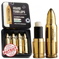 Bullet Lip Balm for Men (Vanilla & Peppermint) ? Cool Gifts for Gun Owners, Unique Gifts for Men, Tactical Gifts for Dad, All-Natural Moisturizing Lip Care