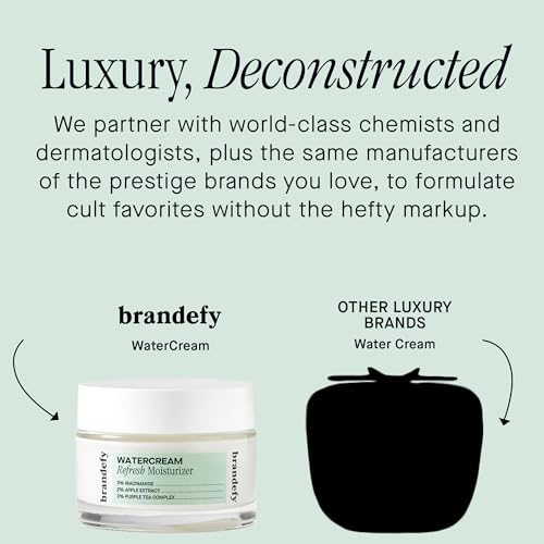 Lightweight Hydrating Water-Based Face Moisturizer with Niacinamide & Antioxidants