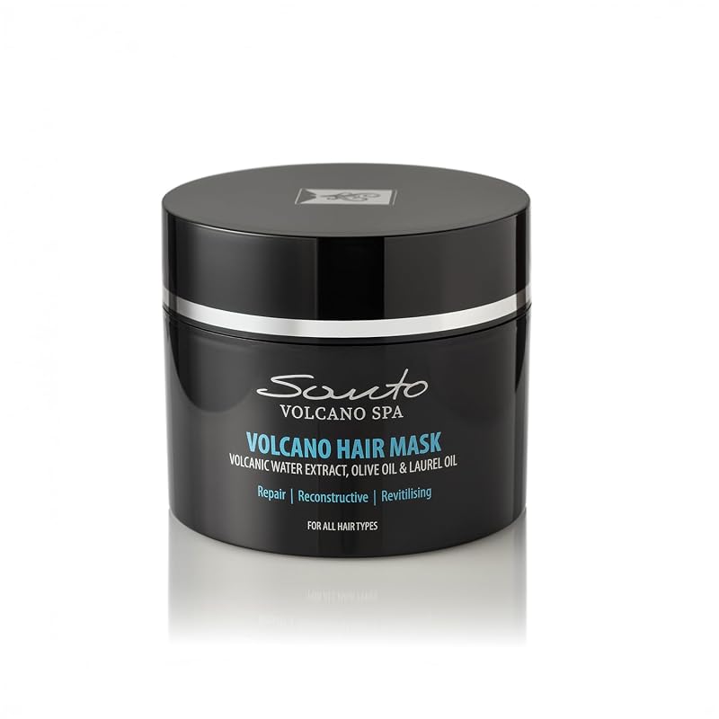 Santo Volcano Deep Hair Mask for Dry & Damaged Hair - 200ml