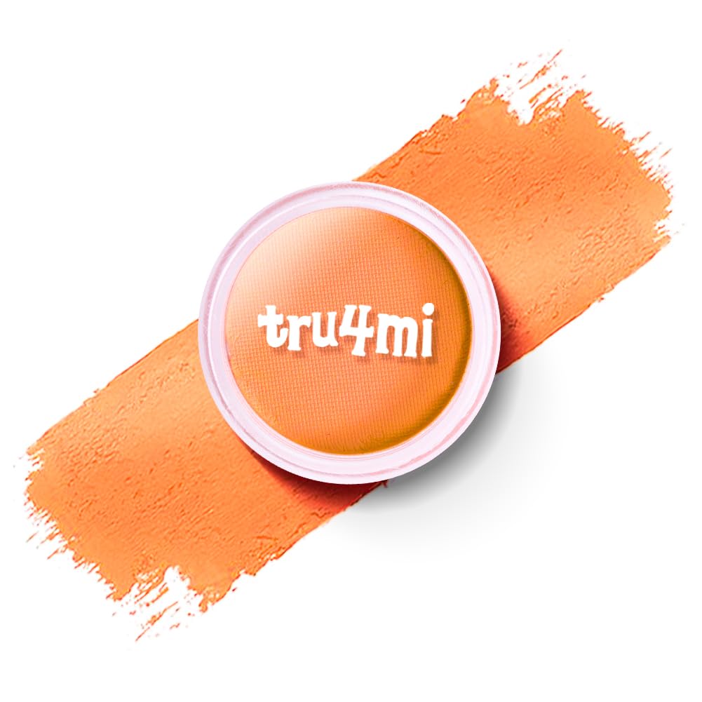 -Water Activated Eyeliner -Wet Liner Makeup - Smudge Proof Face Body Paint - Skin Safe & Child Friendly - “TruLuv” Red -10g/container