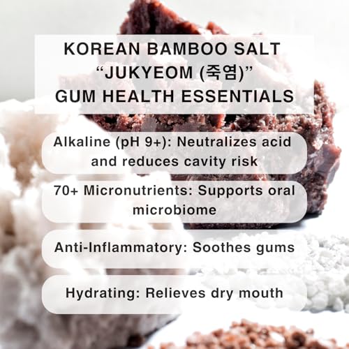 OJOOK Bamboo Salt Silk Dental Floss Refill - Biodegradable, Beeswax, Hydroxyapatite, 2 Spools