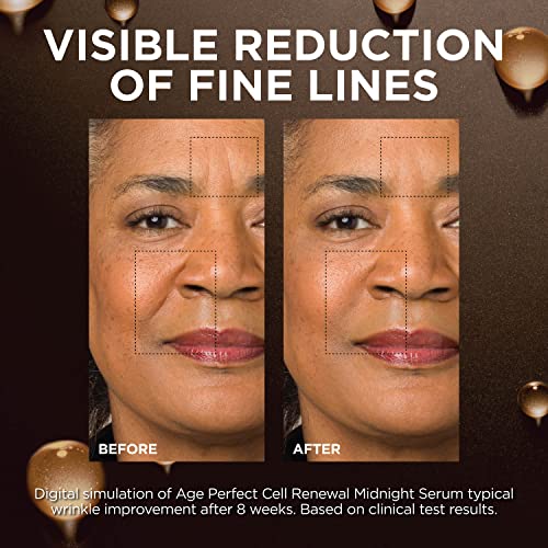 L'Oreal Paris Age Perfect Anti-Aging Midnight Face Serum, Reduce