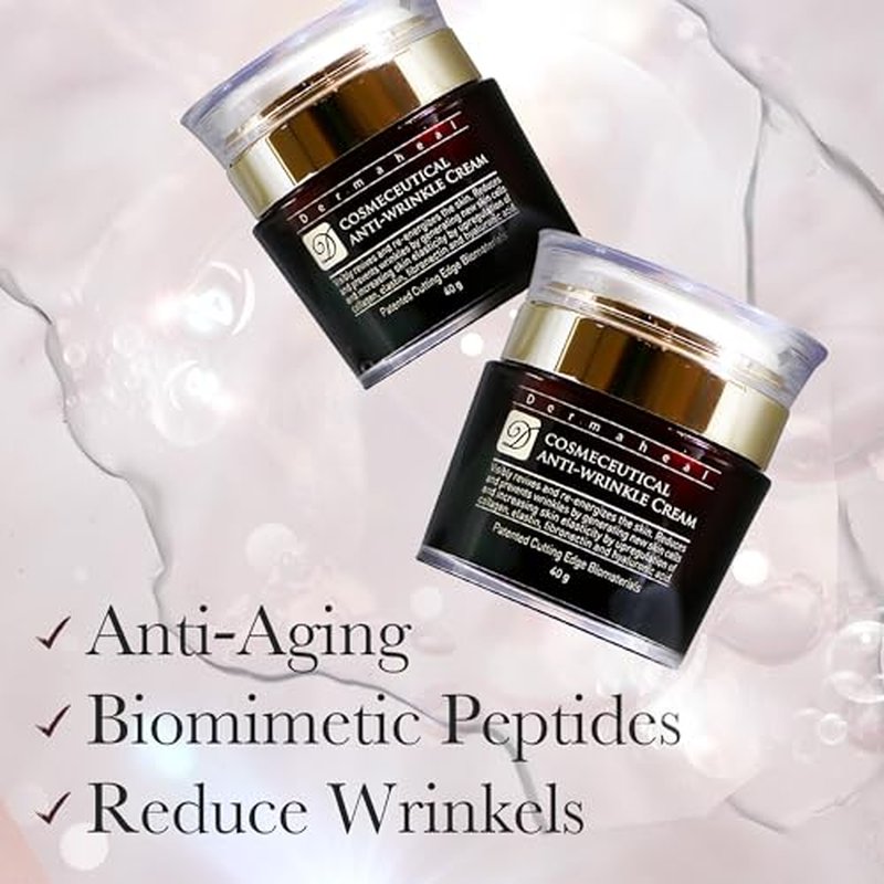 Anti-Wrinkle Cream Anti Aging Face Moisturizer Advanced Peptide Complex for Fine Lines Firming & Collagen Support Deep Hydration Day & Night Care for Mature Skin 1.41 oz