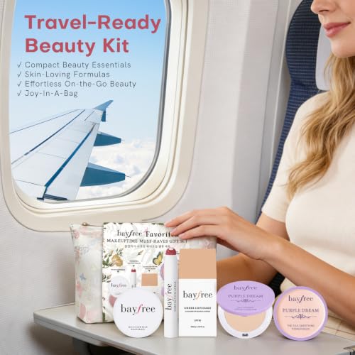Bayfree 5-Piece Makeup Set for Women with Travel Bag - SET02