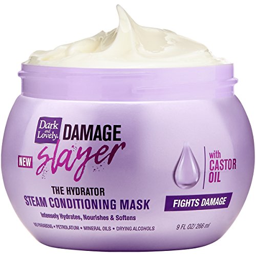 Dark and Lovely Damage Slayer The Hydrator Steam Conditioning Mask, 9 Ounce (Packaging May Vary)