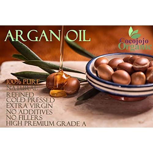 Dr Joe Lab Refined Argan Oil - Pure, Refined, Cold Pressed, Filtered, Unscented Bulk Carrier - 32 oz - for Skin, Hair, Nails, Body, Beard, Face & Cosmetic Formulation, DIY