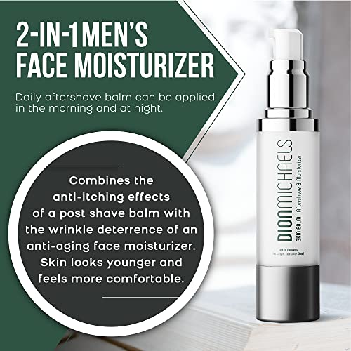 Men's 2-in-1 Aftershave Balm & Face Moisturizer - Post Shave Care, 1oz - Variation of After Shave