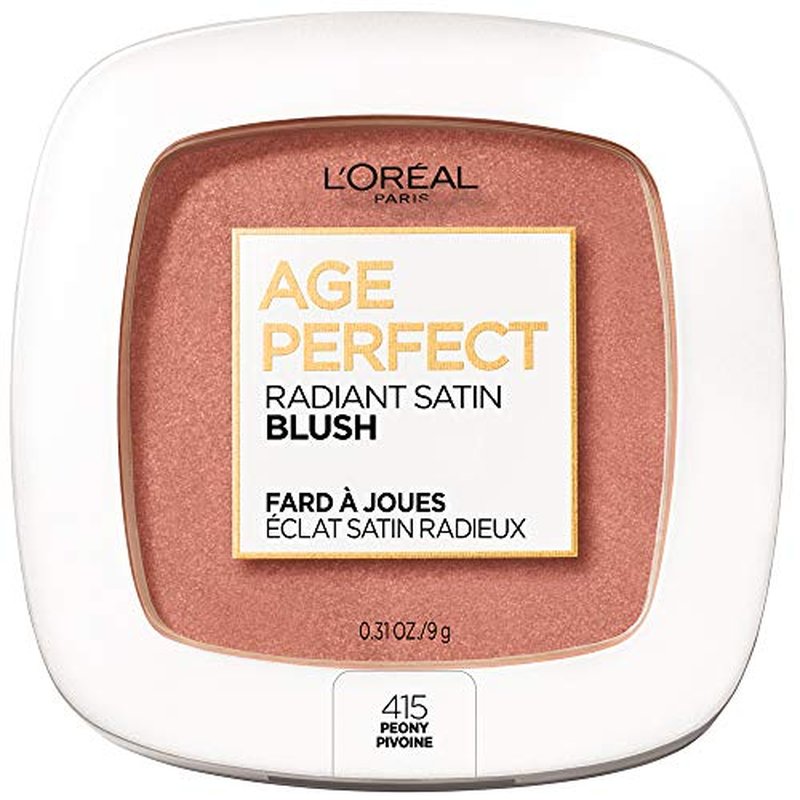 L¡¯Or?al Paris Age Perfect Radiant Satin Blush with Camellia Oil, Peony