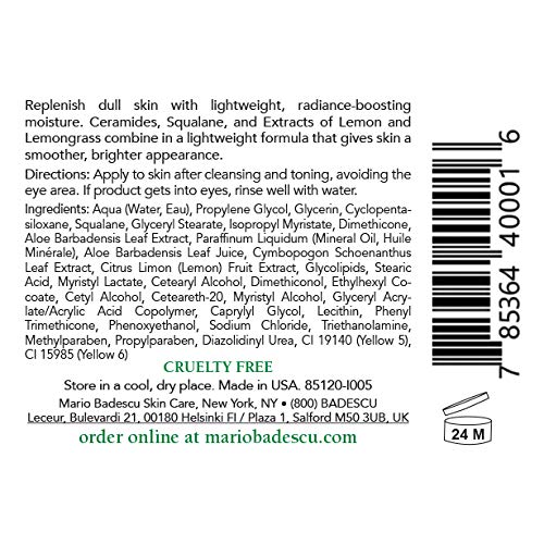 Lightweight Hydrating Face Moisturizer for Oily & Sensitive Skin 2oz
