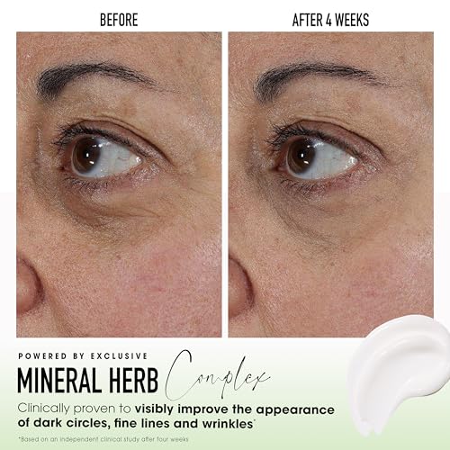 bareMinerals SkinLongevity Revitalizing Eye Cream with Mineral Herb Complex 0.5 oz