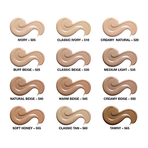 COVERGIRL Clean Matte Liquid Foundation Warm Beige 545, 1 oz (packaging may vary)