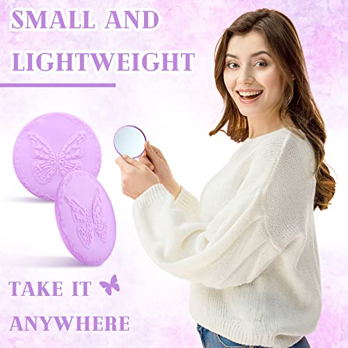 Pocket Mirrors 100 Pack - 2.76 Inch Compact Round Makeup & Vanity Mirrors