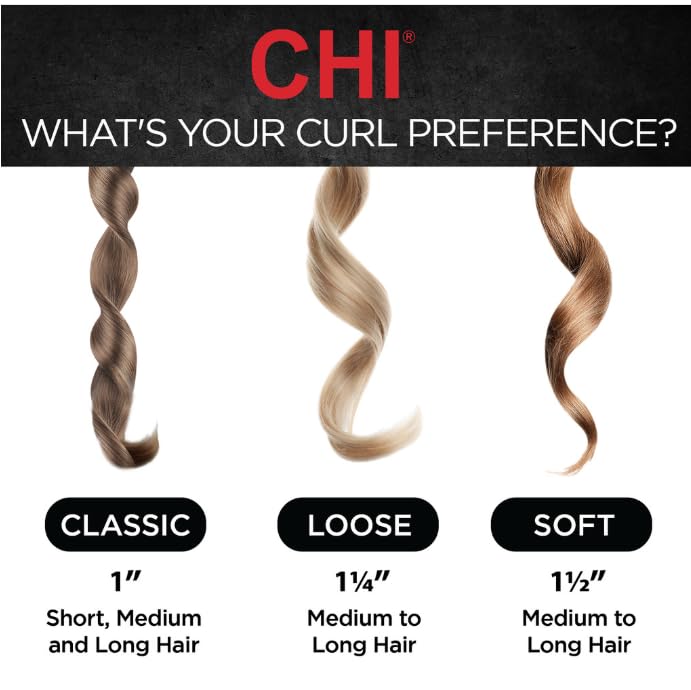 CHI Ceramic Triple Waver Iron for Beachy Waves & Shine - Tourmaline Technology