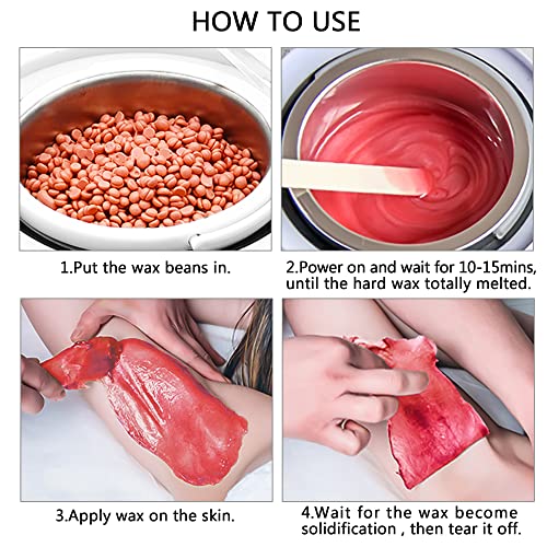 White Single Pot Wax Warmer 600ml Professional Hair Removal Machine