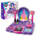 Kids Nail Art Kit with 8 Effects, Polishes, Glitter, Stencils & Dryer