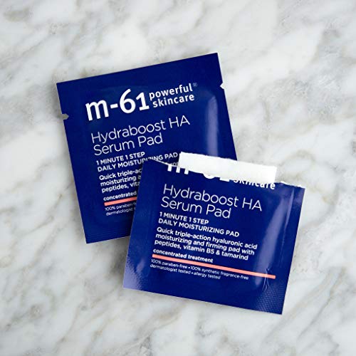 Hydraboost HA Serum Pads - Hyaluronic Acid Moisturizing & Firming, 30 Count - Fragrance-Free, All Skin Types