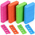 200PCS Multicolor Toe Separator Set for Pedicures Nail Art and Painting - Reusable, Funy Colors