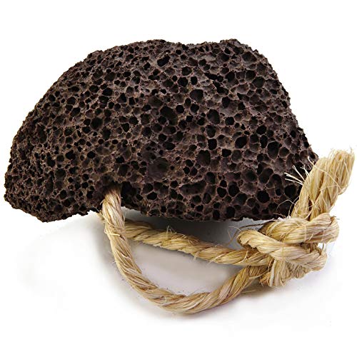 Natural Elephant Pack of 3 Moroccan Pumice Stones for Feet Exfoliation & Callus Removal
