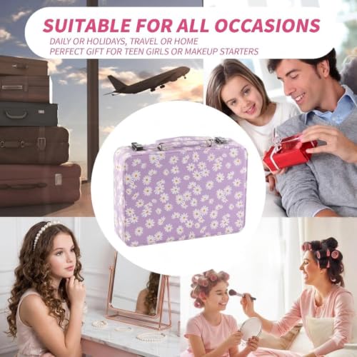Hot Sugar Purple Daisy Makeup Kit Deluxe Starter Set for Teen Girls