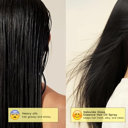 Hair Oil for Frizz Control & Heat Protection - Nourishing Hair Treatment